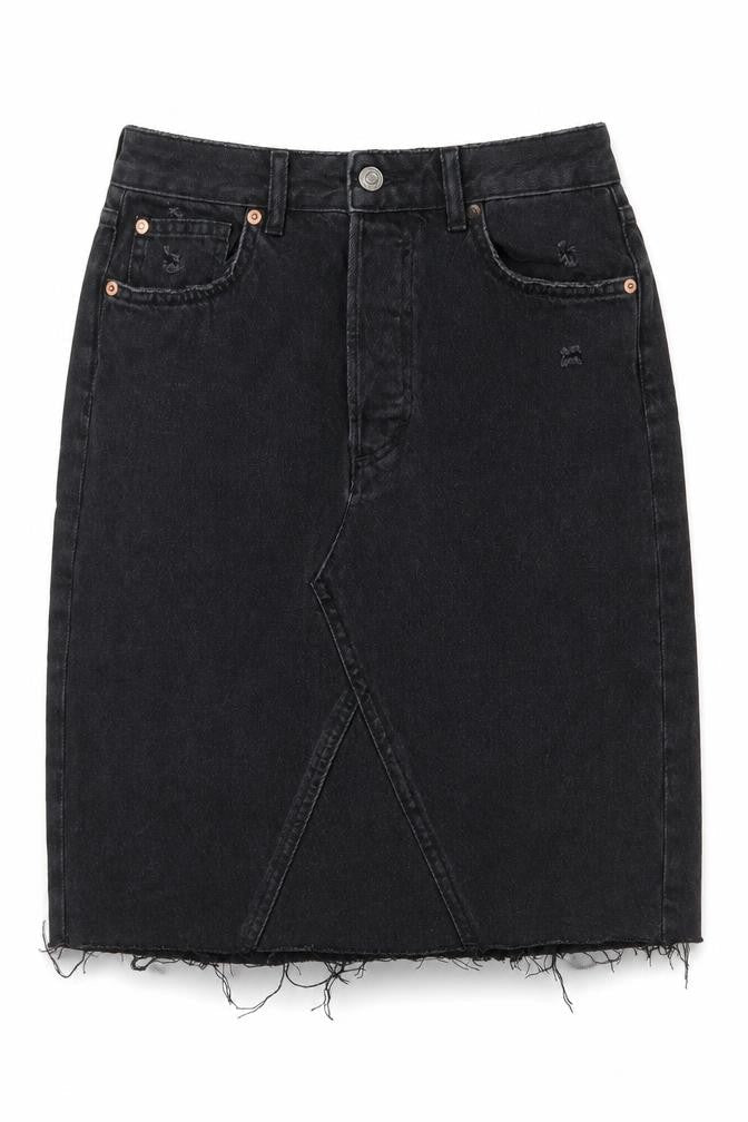 Vintage Womens Black   Straight & Pencil Skirt Size 6
