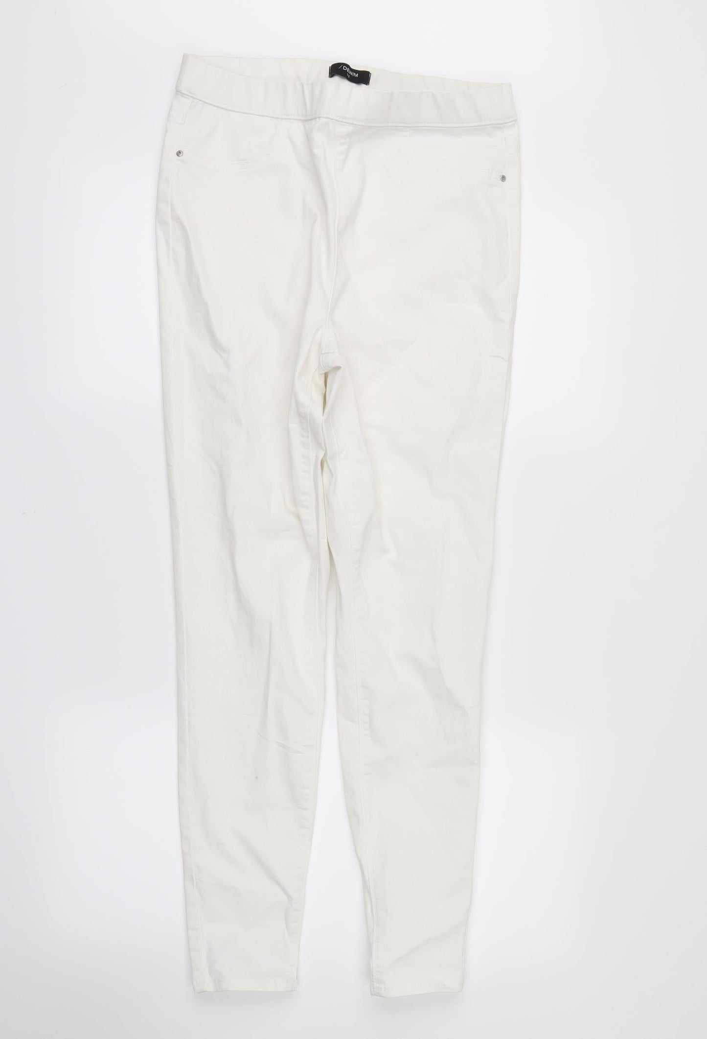Denim Womens White   Skinny Jeans Size 10 L29 in