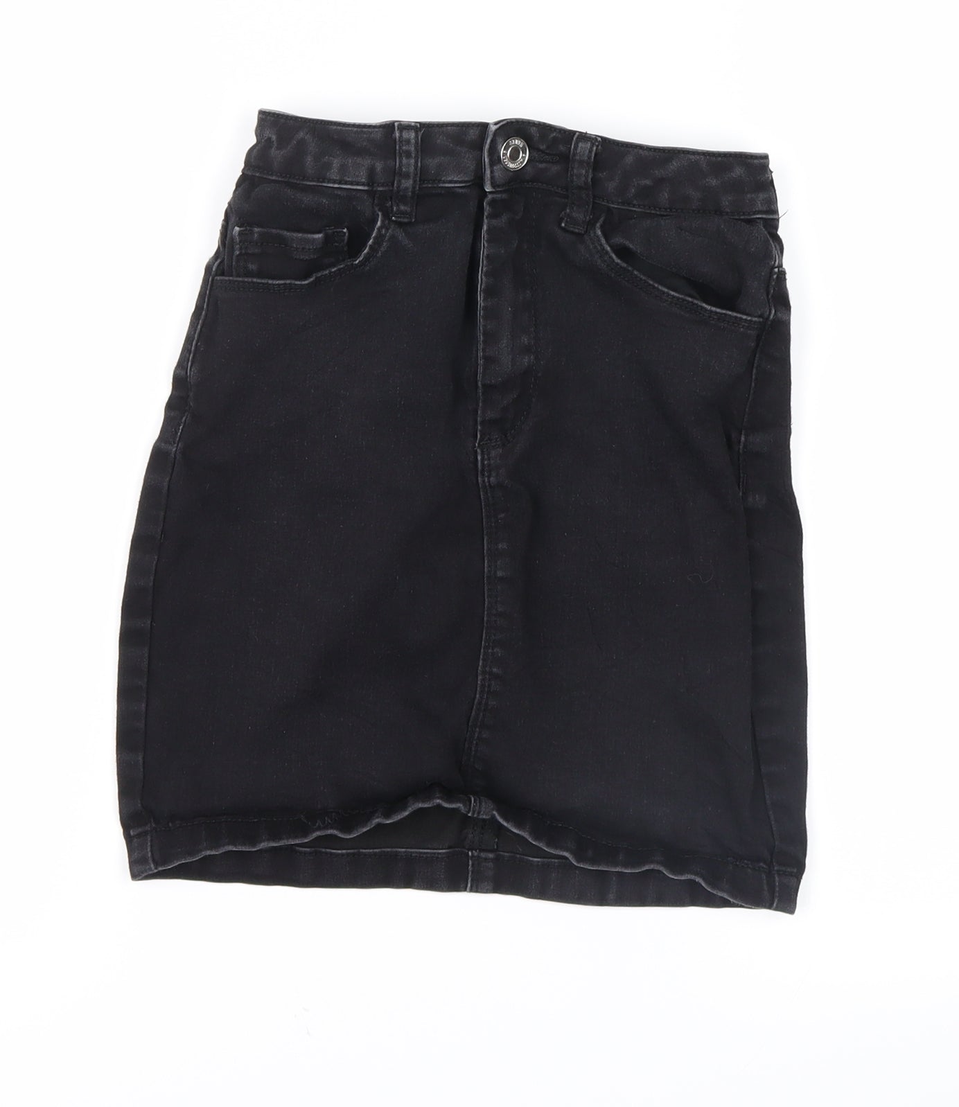 misguided Womens Black   Straight & Pencil Skirt Size 4