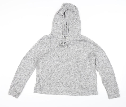 Primark Womens Grey   Pullover Hoodie Size 14