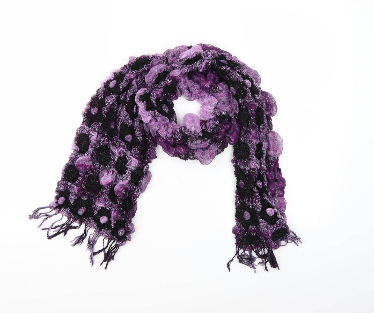 Preworn Womens Purple    Scarf