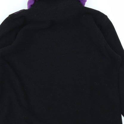 Decathlon Girls Black   Pullover Jumper Size L