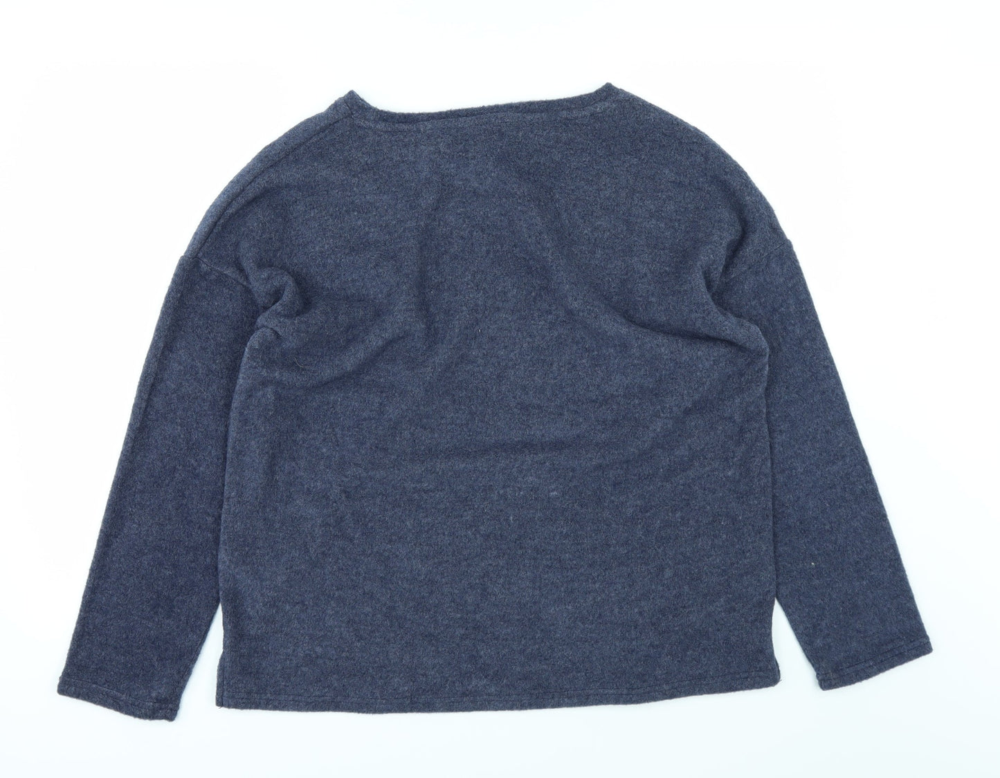 Nutmeg Womens Blue   Pullover Jumper Size 14