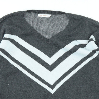 wonder Mens Grey   Pullover Jumper Size XL
