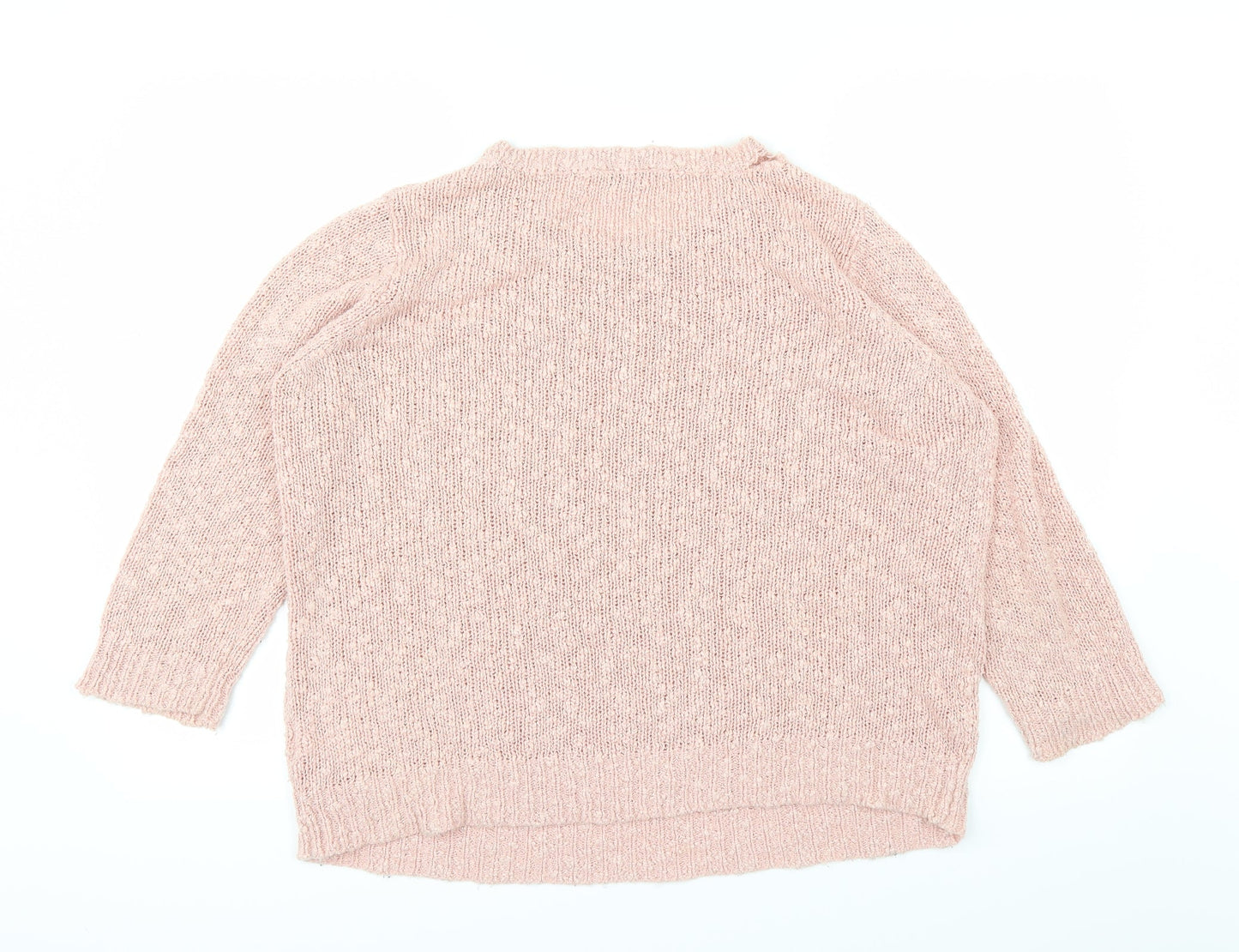 BHS Womens Pink   Pullover Jumper Size 18