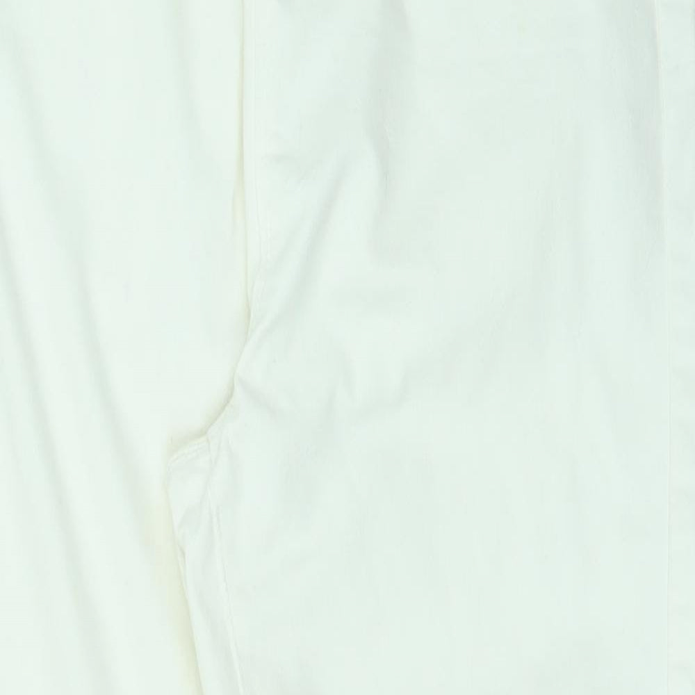 Papaya Womens White   Straight Jeans Size 12 L25 in