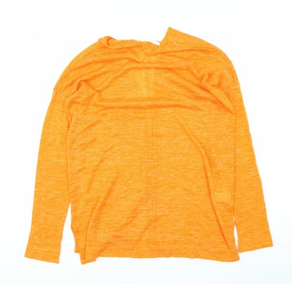 Preloved NEXT Womens Orange   Cardigan Jumper Size 8 - Back