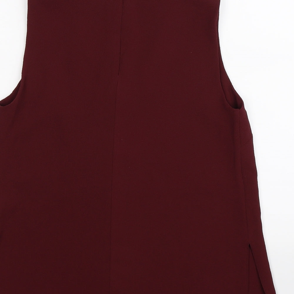 New Look Womens Purple   Tunic Tank Size 8