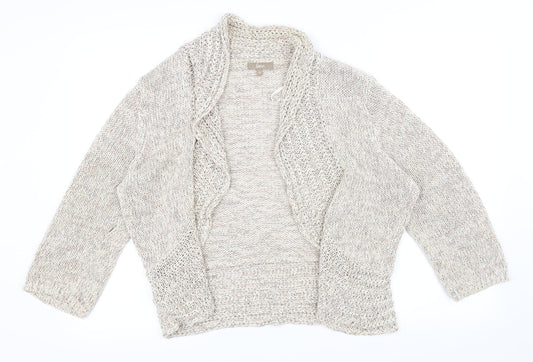 Soon Womens Beige   Cardigan Jumper Size 14