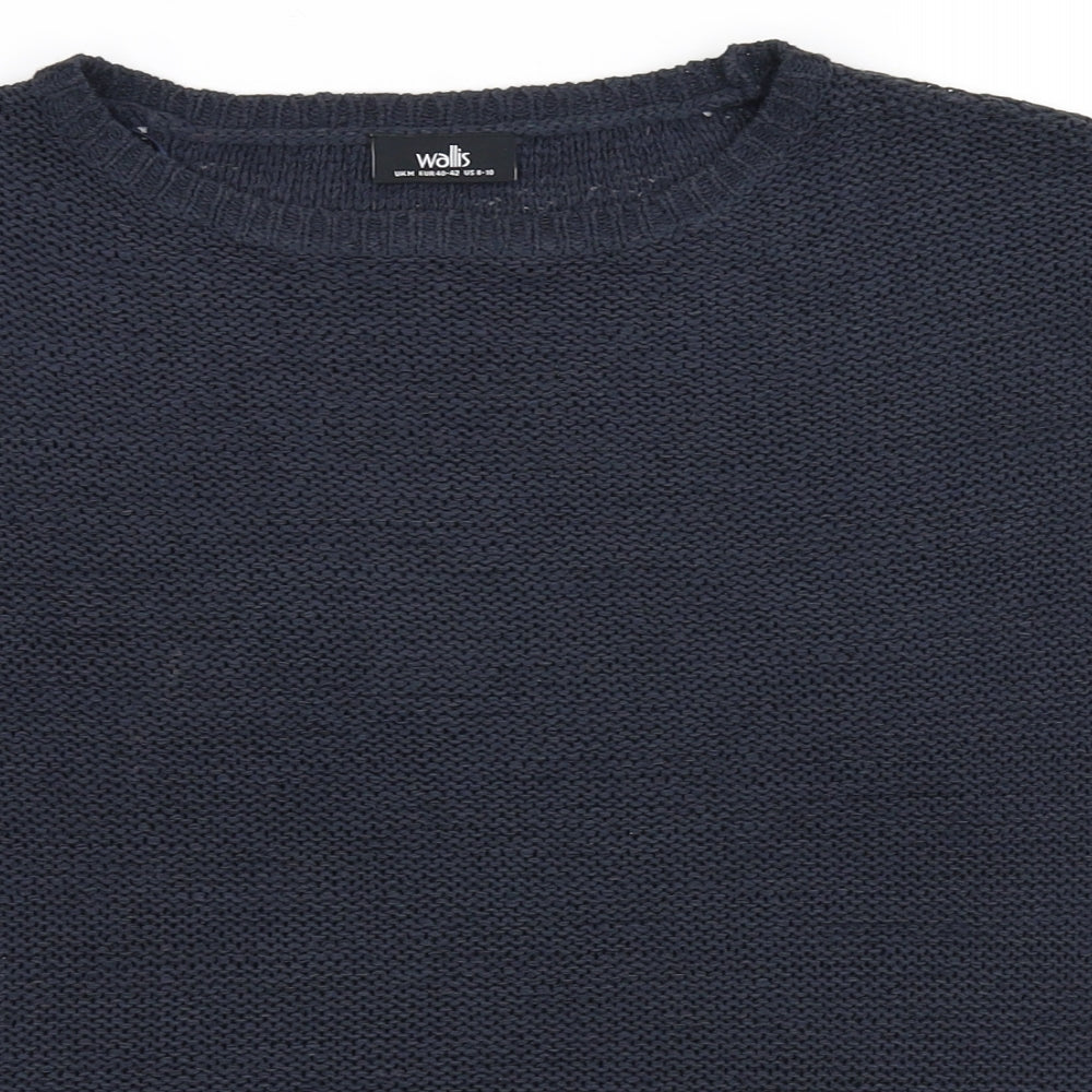 Wallis Womens Blue   Basic Blouse Size M