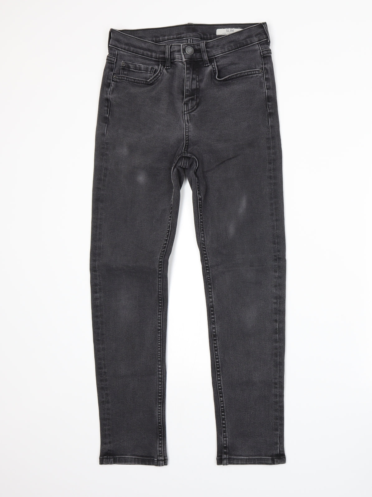 Marks and Spencer Womens Grey   Skinny Jeans Size 10 L25 in