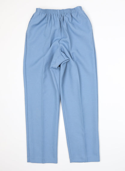 Preloved Alfred Dunner Womens Blue   Trousers  Size 8 L25 in - Front