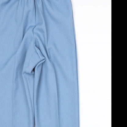 Preloved Alfred Dunner Womens Blue   Trousers  Size 8 L25 in - Detail