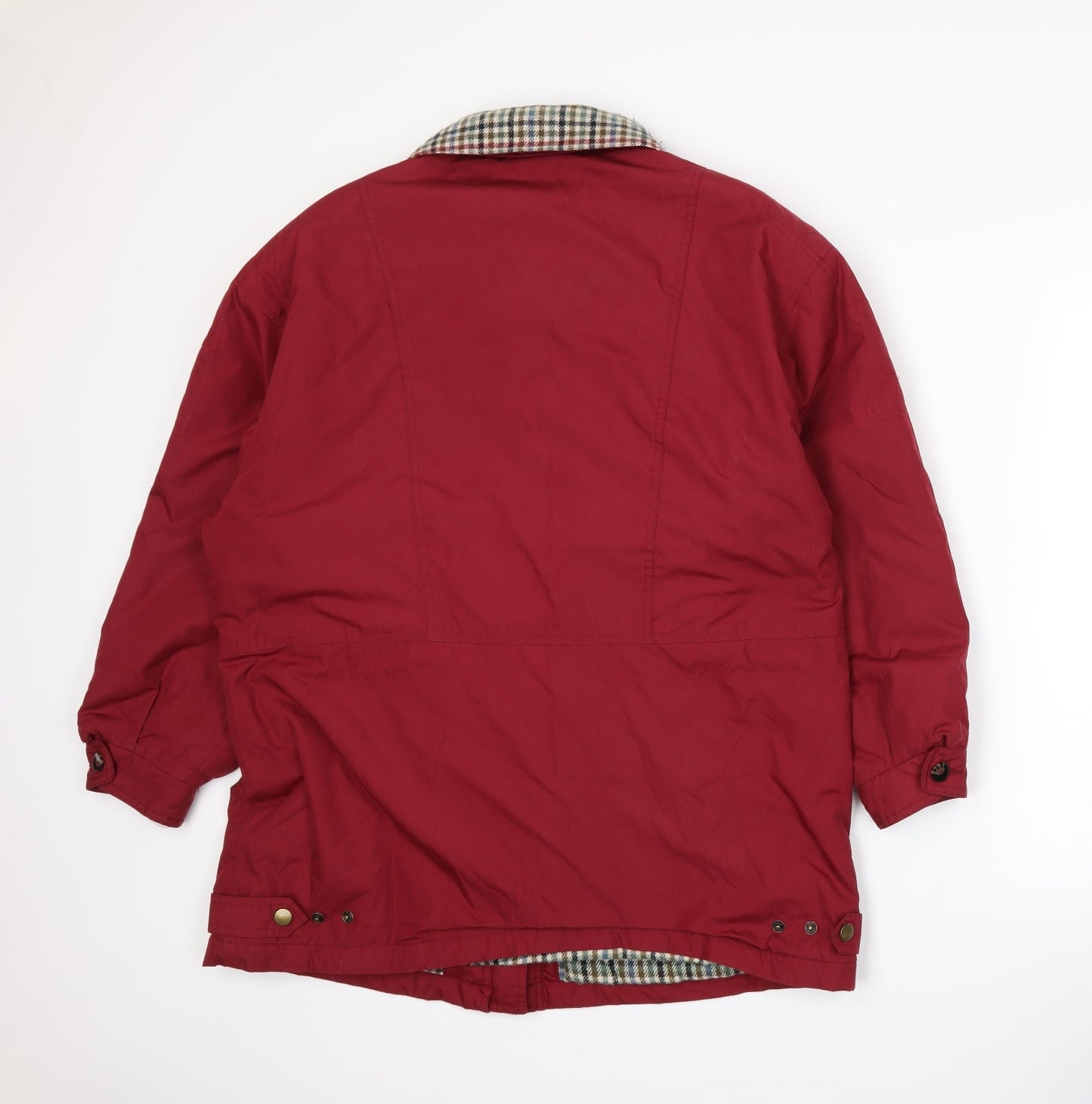 NuAge Womens Red   Rain Coat Coat Size 16