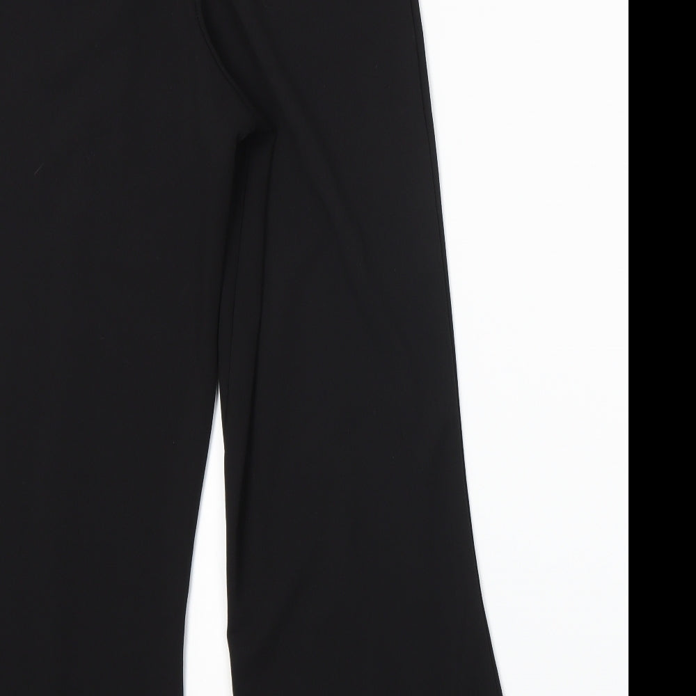 Missguided Womens Black   Trousers  Size 10 L25 in
