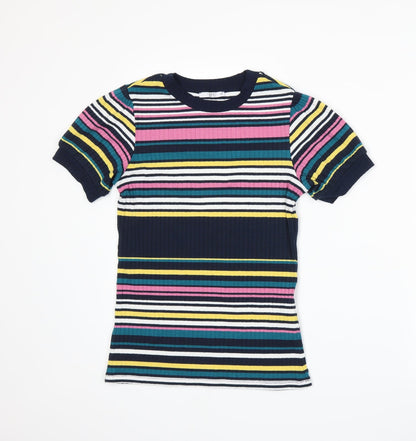 edc by Esprit Womens Multicoloured Striped  Pullover Jumper Size XS