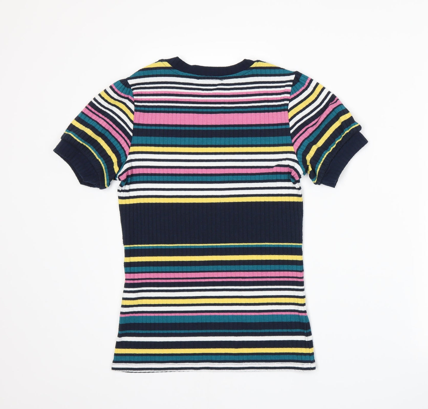 edc by Esprit Womens Multicoloured Striped  Pullover Jumper Size XS