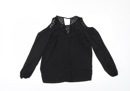 Atmosphere Womens Black   Basic Blouse Size 6