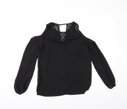 Atmosphere Womens Black   Basic Blouse Size 6