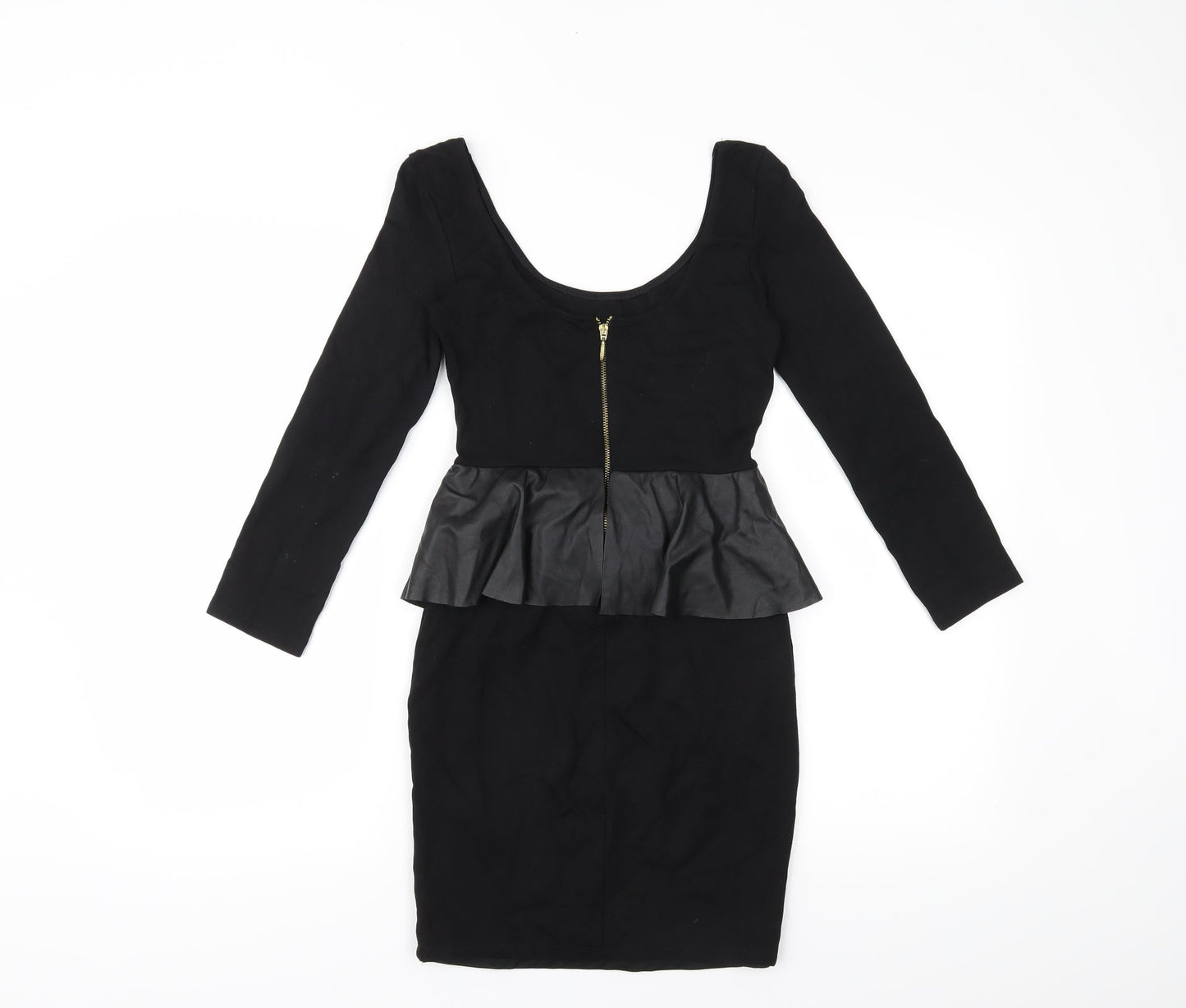 Zara Womens Black   Pencil Dress  Size S