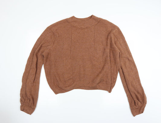 Primark Womens Brown   Pullover Jumper Size L
