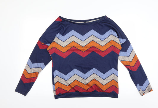 Preworn Womens Blue   Pullover Sweatshirt Size S