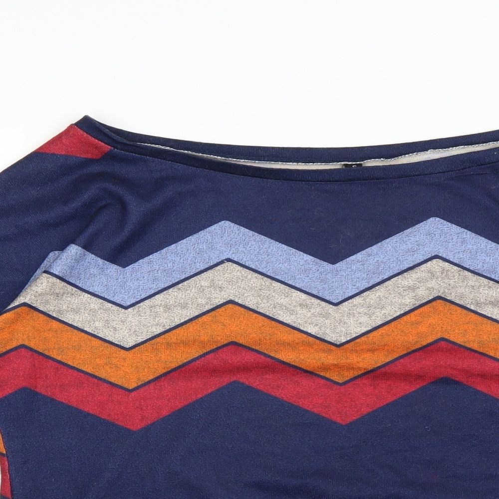 Preworn Womens Blue   Pullover Sweatshirt Size S