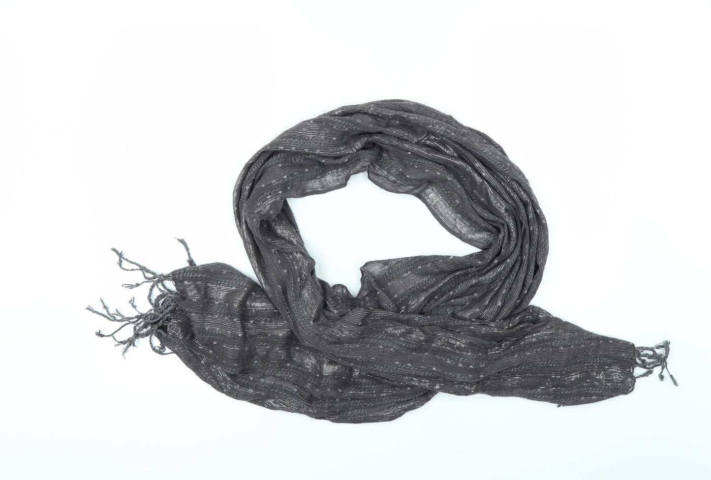 Preworn Womens Grey    Scarf