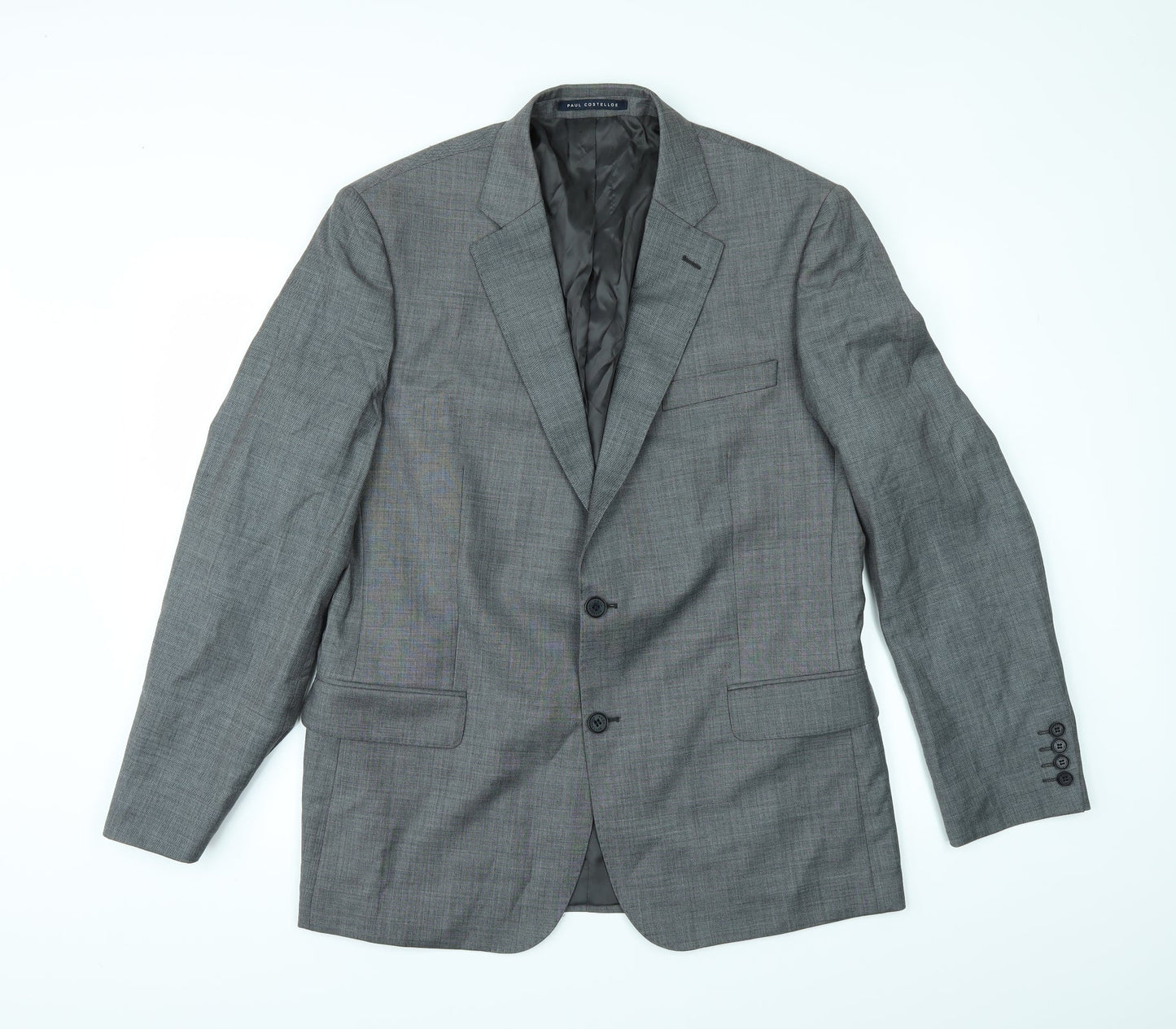 Paul Costelloe Mens Grey   Jacket Suit Jacket Size 42
