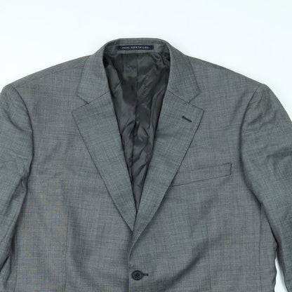 Paul Costelloe Mens Grey   Jacket Suit Jacket Size 42