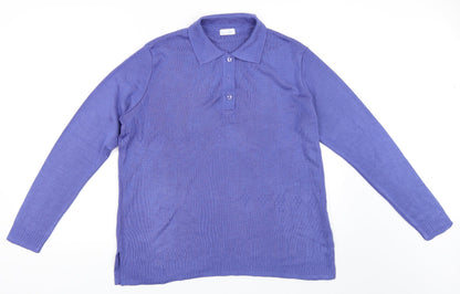 Sedagyl Womens Purple   Pullover Jumper Size 14