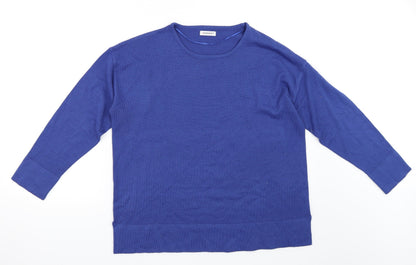 Damart Womens Blue   Pullover Jumper Size 14