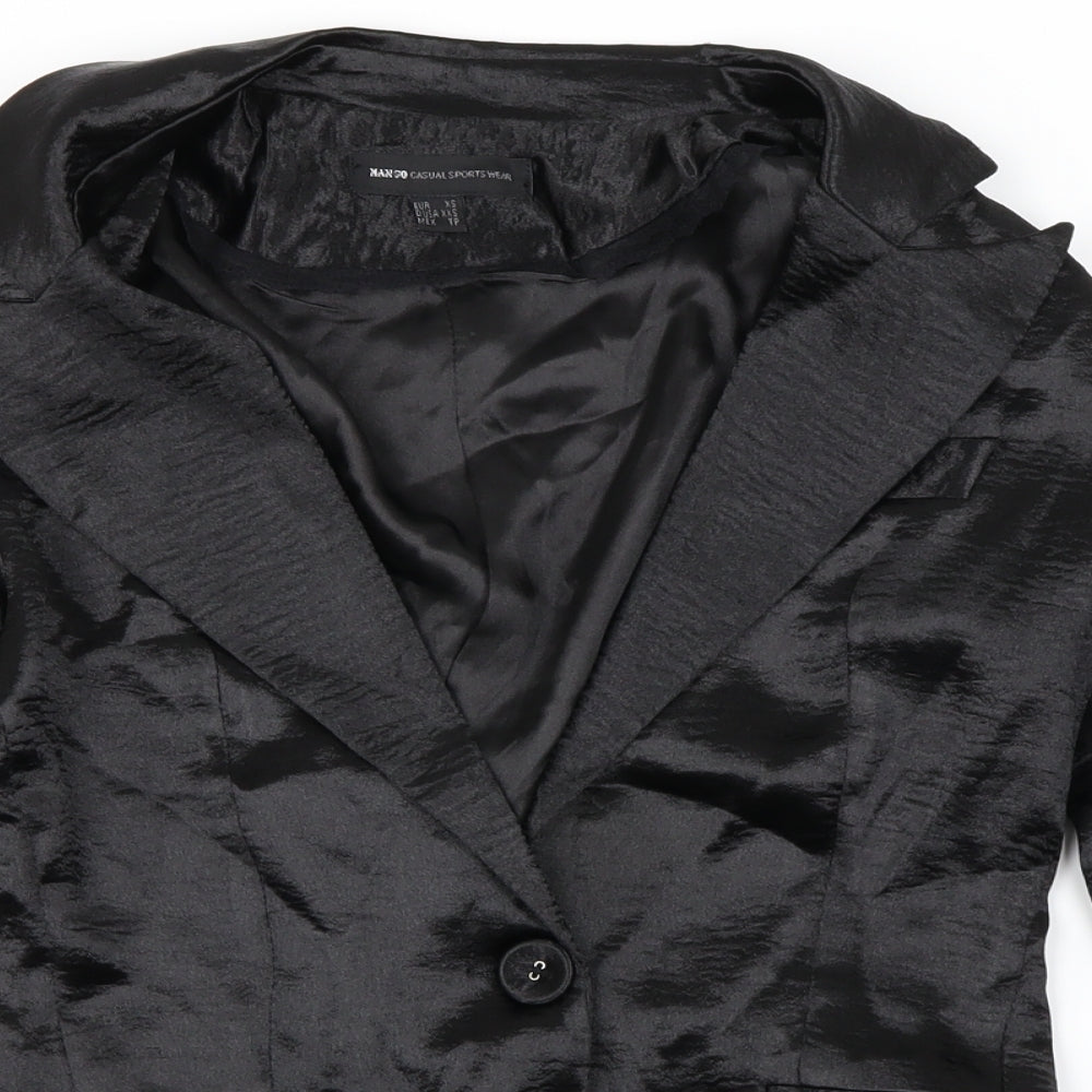Mango Womens Black   Jacket  Size XS