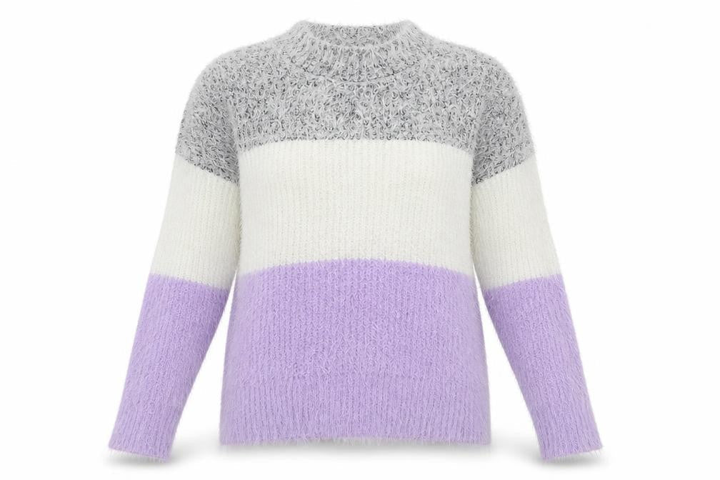 Primark Womens Purple   Pullover Jumper Size S