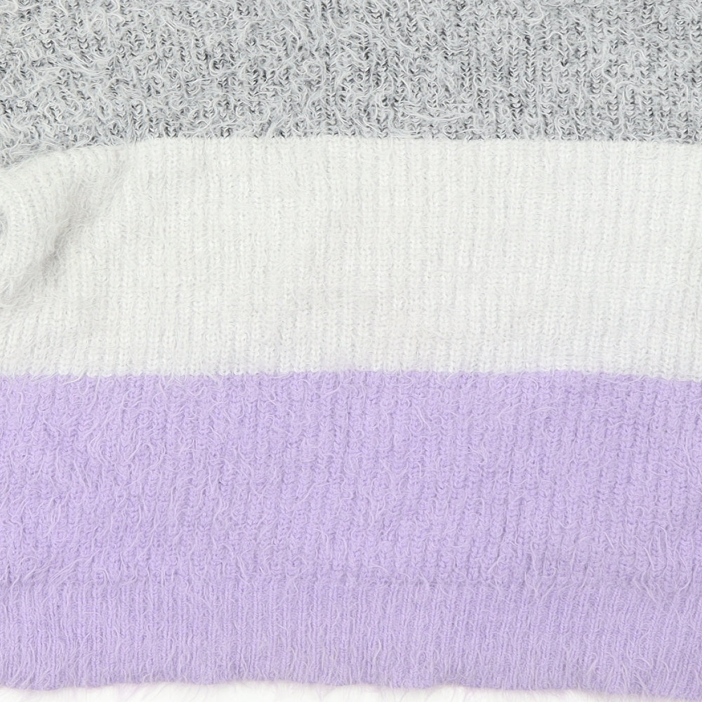 Primark Womens Purple   Pullover Jumper Size S