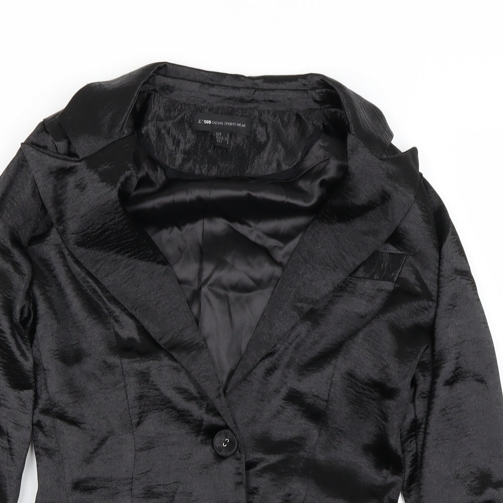 Mango Womens Black   Jacket  Size S