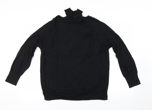 F&F Womens Black   Pullover Jumper Size 14