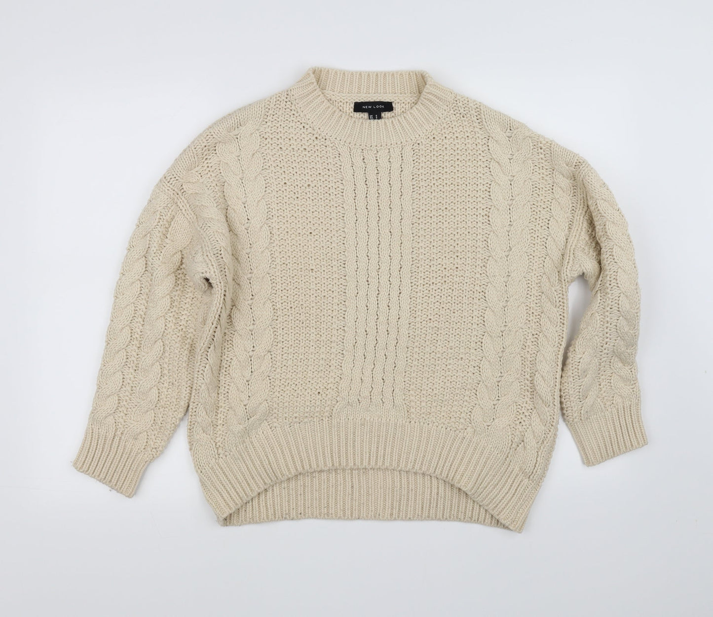 New Look Womens Beige   Pullover Jumper Size S