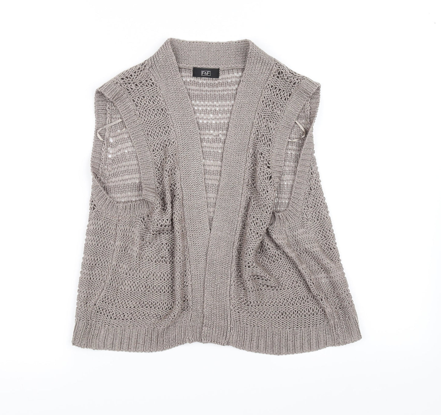 F&F Girls Grey   Cardigan Jumper Size 16 Years