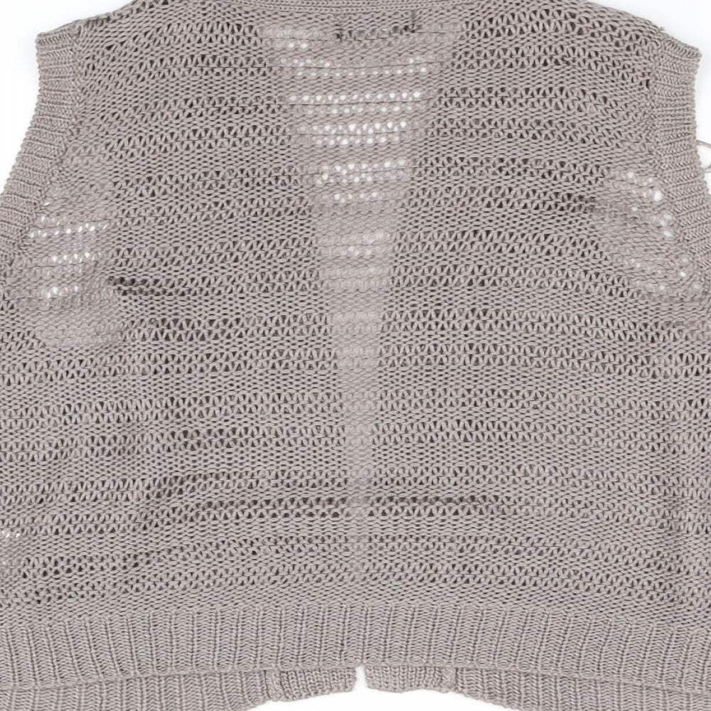 F&F Girls Grey   Cardigan Jumper Size 16 Years