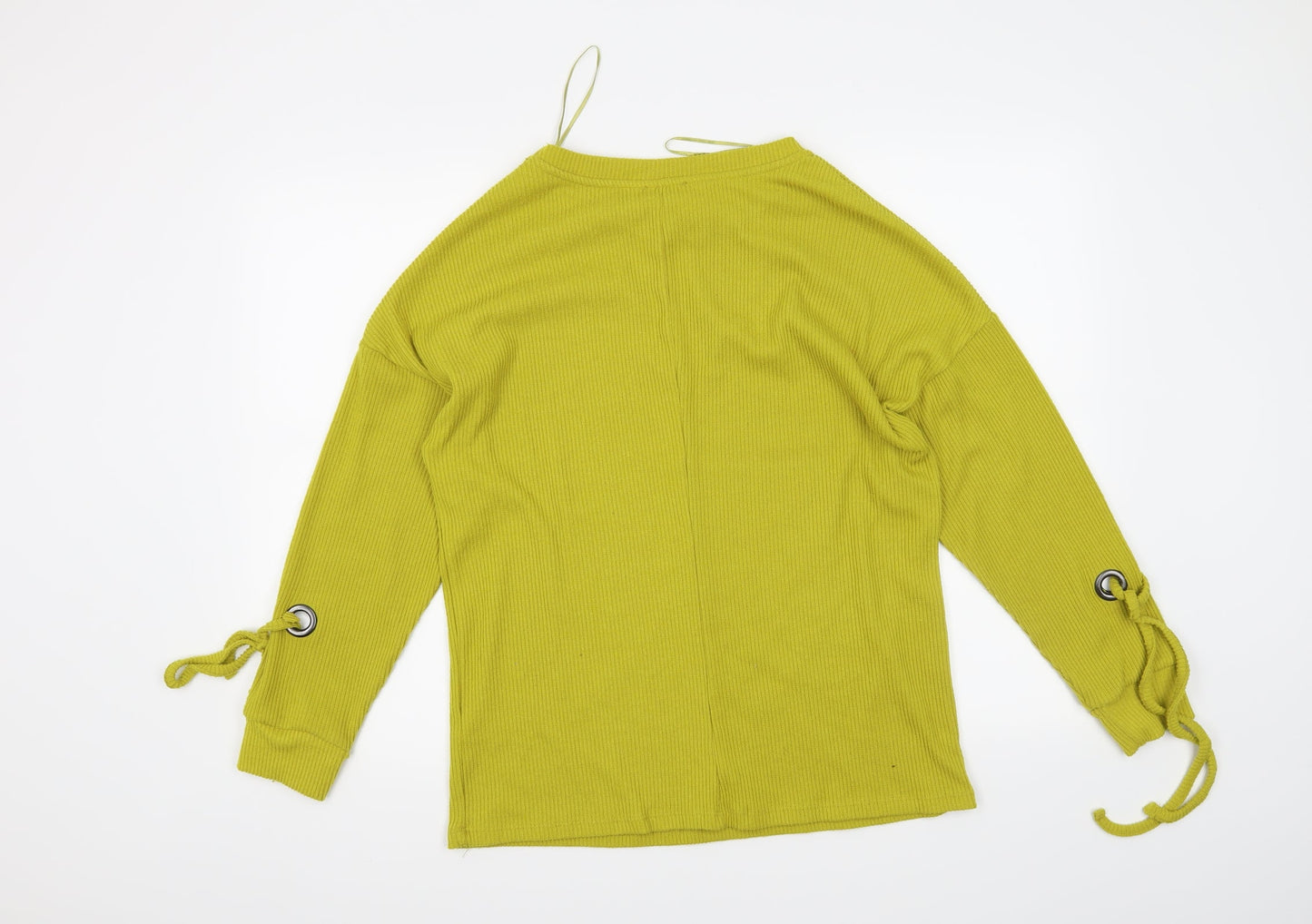 Papaya Womens Yellow   Pullover Sweatshirt Size 12
