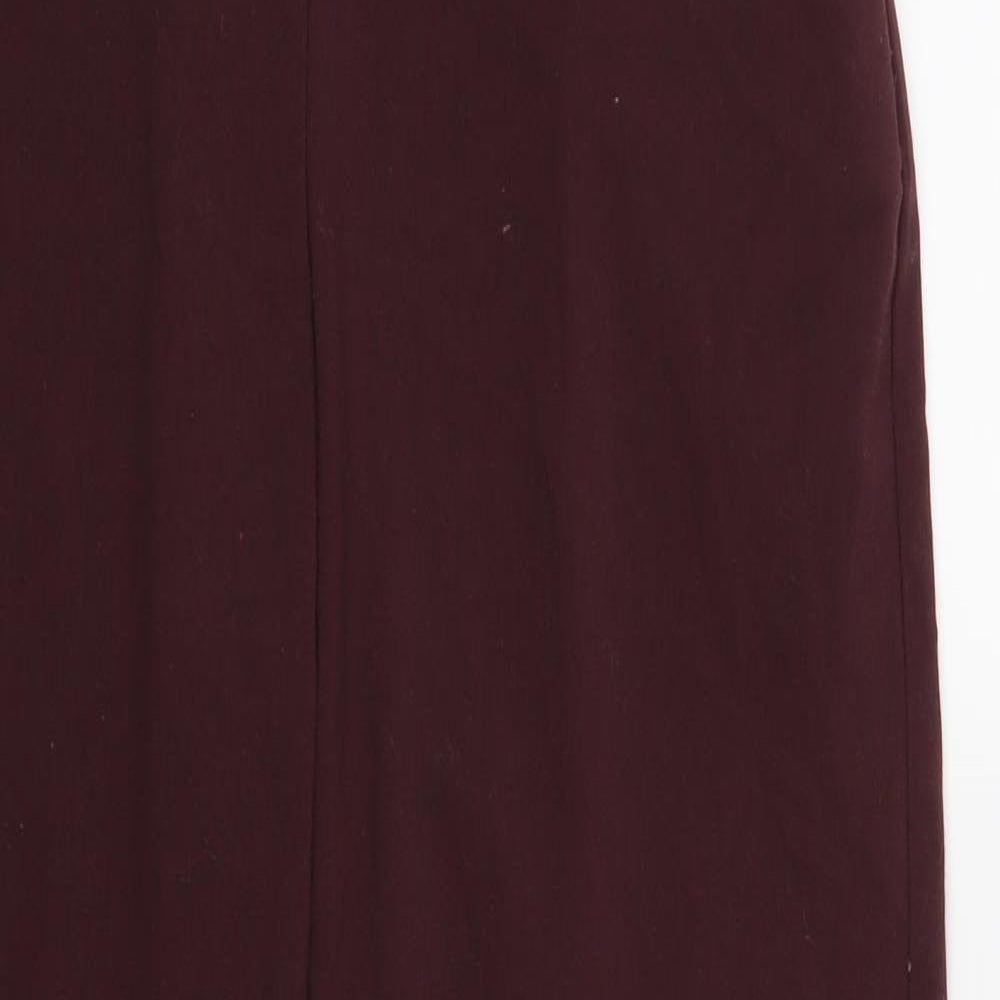Marks and Spencer Womens Red   Trousers  Size 12 L30 in