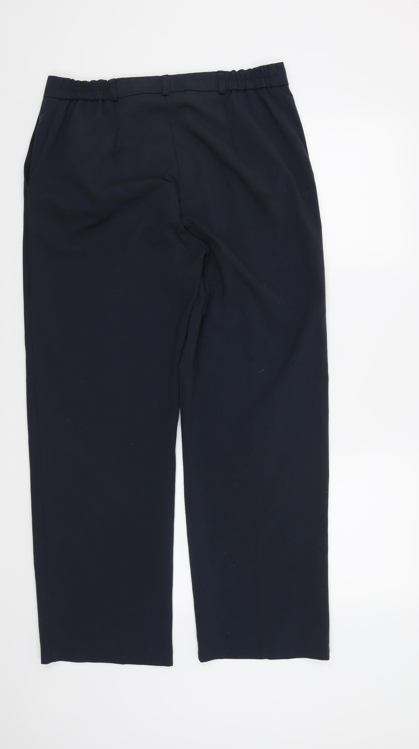 Preworn Womens Blue   Trousers  Size 12 L30 in
