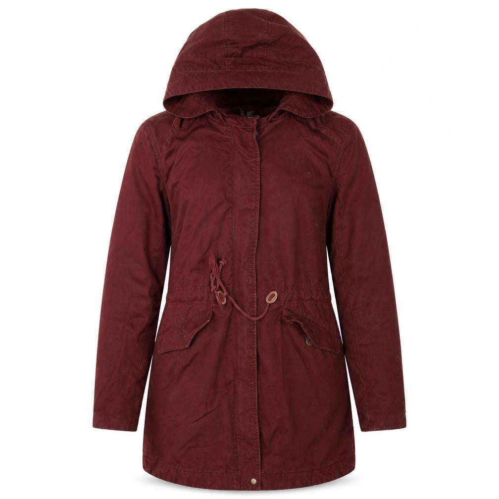 H&M Womens Purple   Jacket Coat Size 8