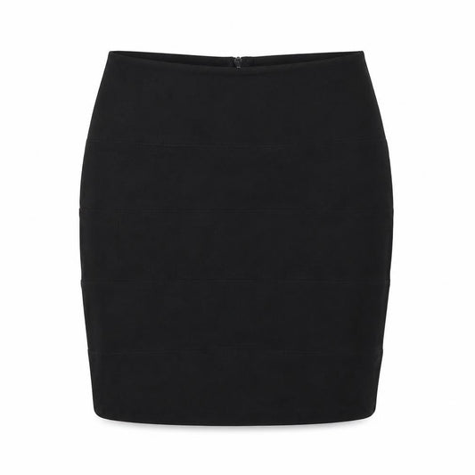 Quiz Womens Black   A-Line Skirt Size 10