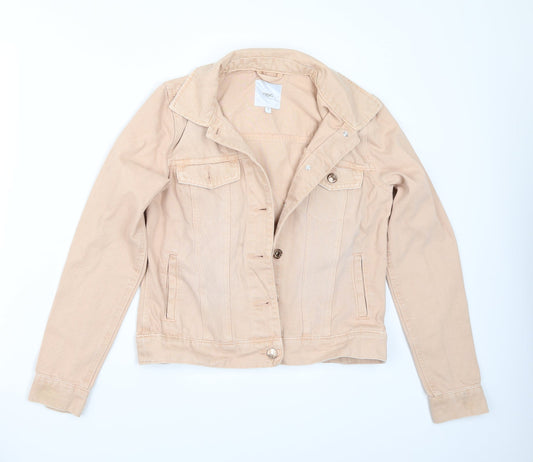 NEXT Womens Pink   Gilet Coat Size 6
