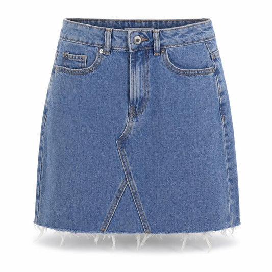 Denim Co Womens Blue  Denim A-Line Skirt Size 6