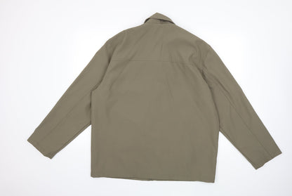 Preloved Aldon Mens Green   Jacket  Size M - Back