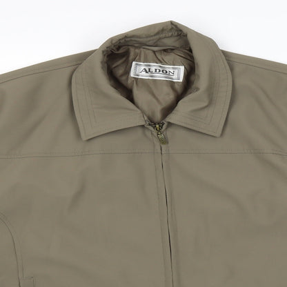 Preloved Aldon Mens Green   Jacket  Size M - Detail
