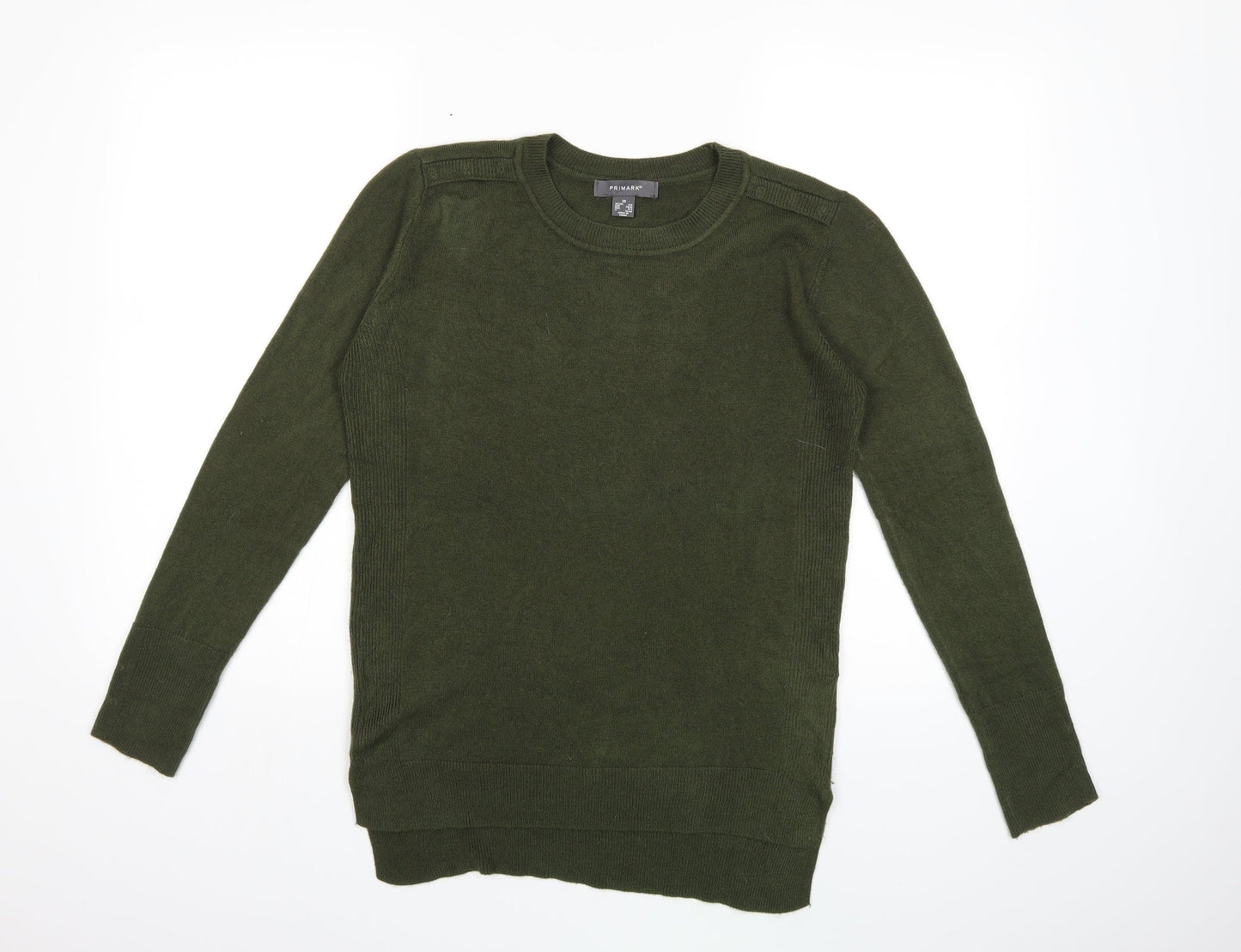Primark Womens Green   Pullover Jumper Size XS